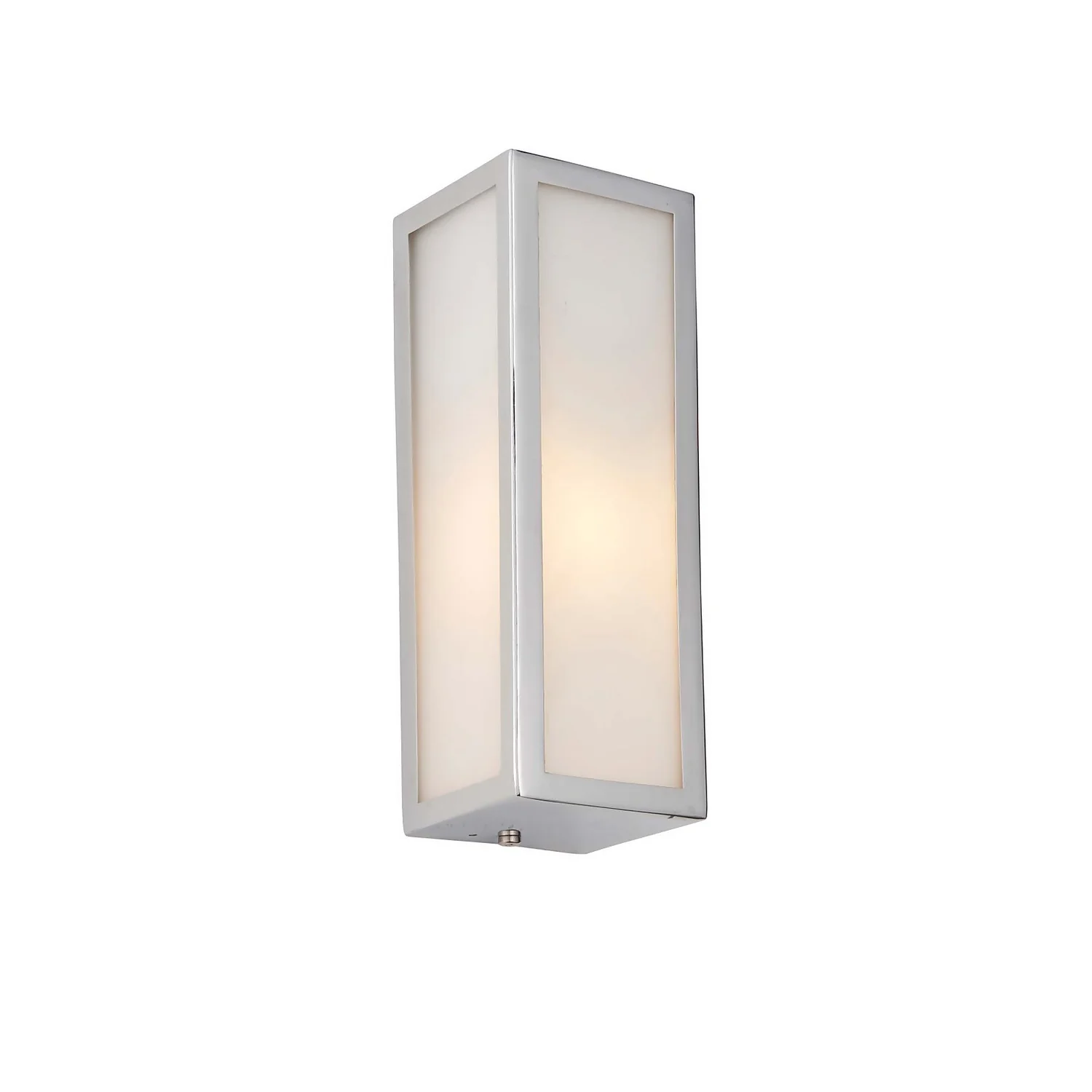 Daltra Small Bathroom Wall Light - Chrome Effect 4 Daltra Small Bathroom Wall Light - Chrome Effect - Image 2
