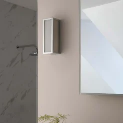 Daltra Small Bathroom Wall Light - Chrome Effect 12 Daltra Small Bathroom Wall Light - Chrome Effect -Chic Lighting Store 14301804 4015038439990625