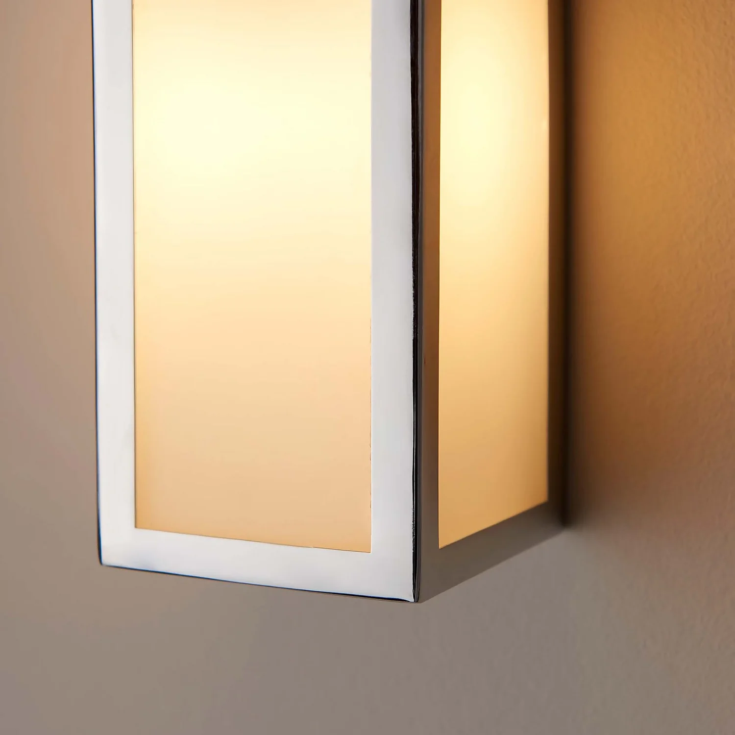 Daltra Small Bathroom Wall Light - Chrome Effect 9 Daltra Small Bathroom Wall Light - Chrome Effect - Image 7