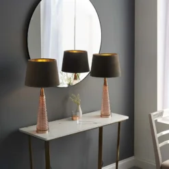 Fearn Table Lamp - Pink 15 Fearn Table Lamp - Pink -Chic Lighting Store 14301811 6655038438539456