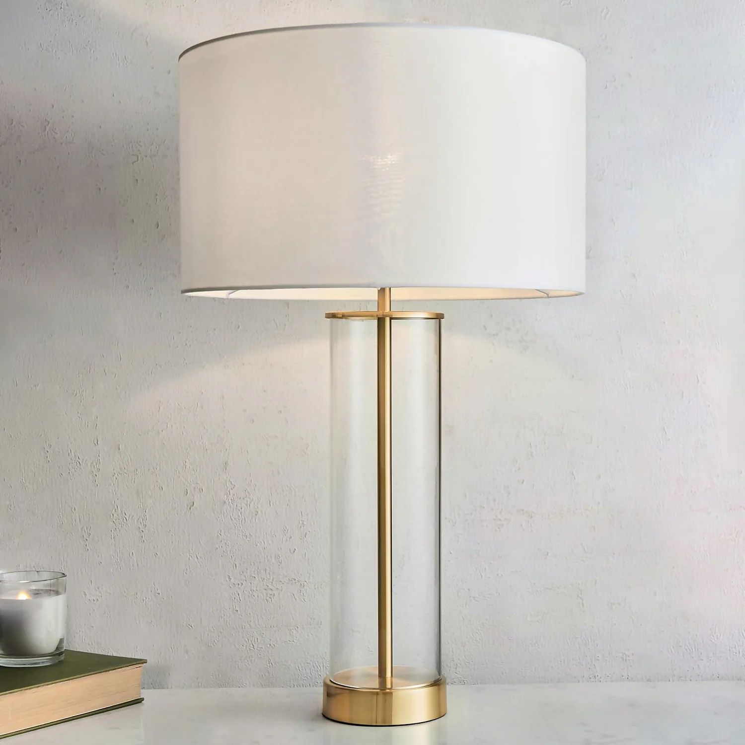 Gills Table Lamp - Brass Effect 3 Gills Table Lamp - Brass Effect