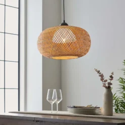 Laggan Globe Pendant Ceiling Light - Natural 12 Laggan Globe Pendant Ceiling Light - Natural -Chic Lighting Store 14301815 9485038440065199