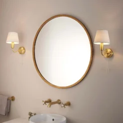 Naim Bathroom Wall Light - Brass Effect 14 Naim Bathroom Wall Light - Brass Effect -Chic Lighting Store 14301821 1925038439486052