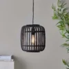 Saval Pendant Ceiling Light - Dark Bamboo 1 Saval Pendant Ceiling Light - Dark Bamboo -Chic Lighting Store 14301823 5605038439351907