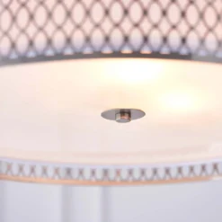 Orton Pendant Ceiling Light - Nickel Effect 14 Orton Pendant Ceiling Light - Nickel Effect -Chic Lighting Store 14301824 1125038438551075