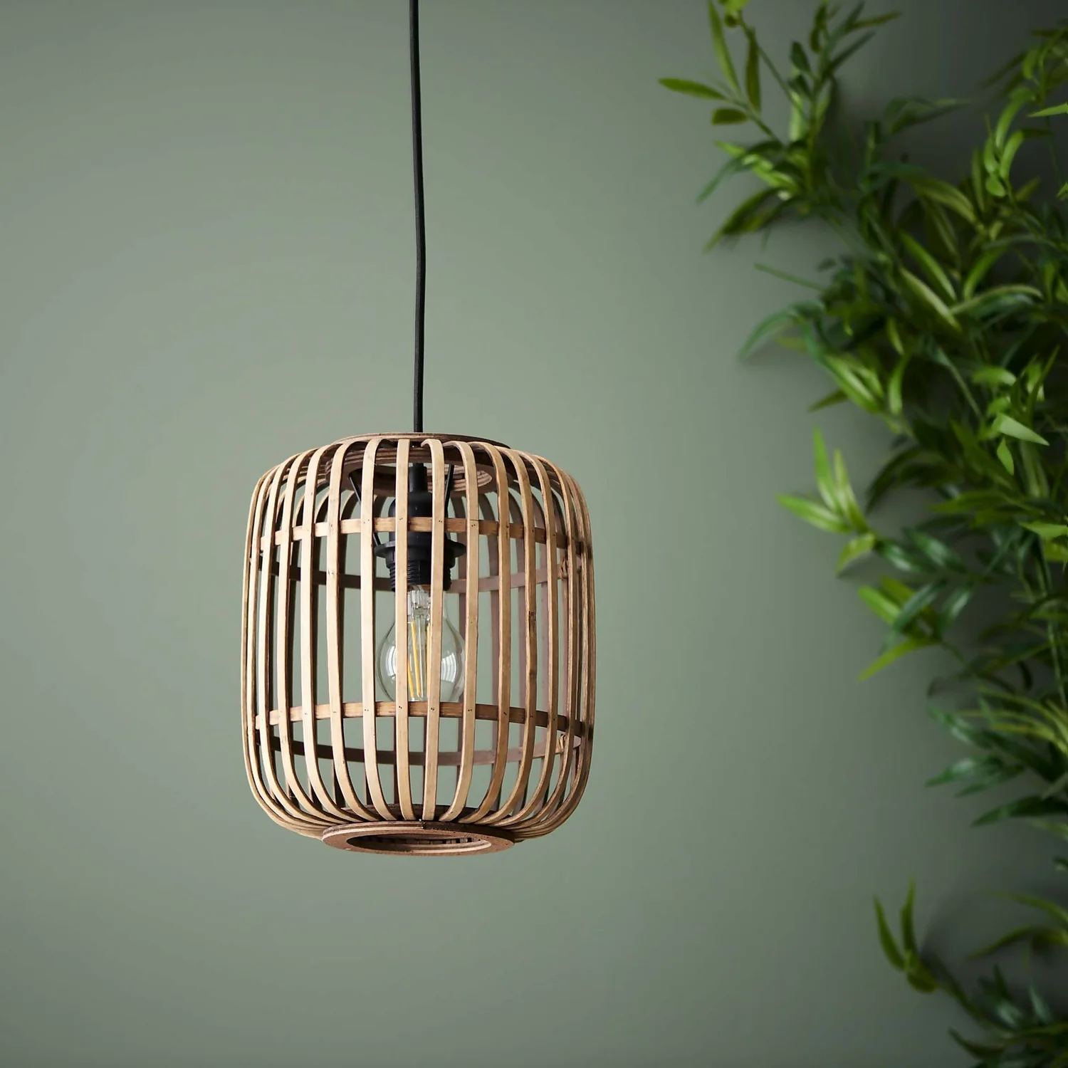 Saval Pendant Ceiling Light - Natural Bamboo 6 Saval Pendant Ceiling Light - Natural Bamboo - Image 4