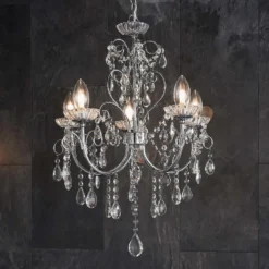 Shanzie Pendant Bathroom Ceiling Light - Chrome Effect -Chic Lighting Store 14301830 1235038438361058