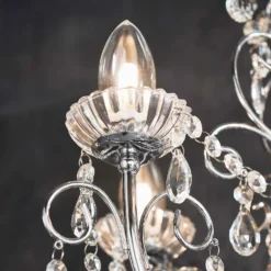 Shanzie Pendant Bathroom Ceiling Light - Chrome Effect -Chic Lighting Store 14301830 1355038438515738