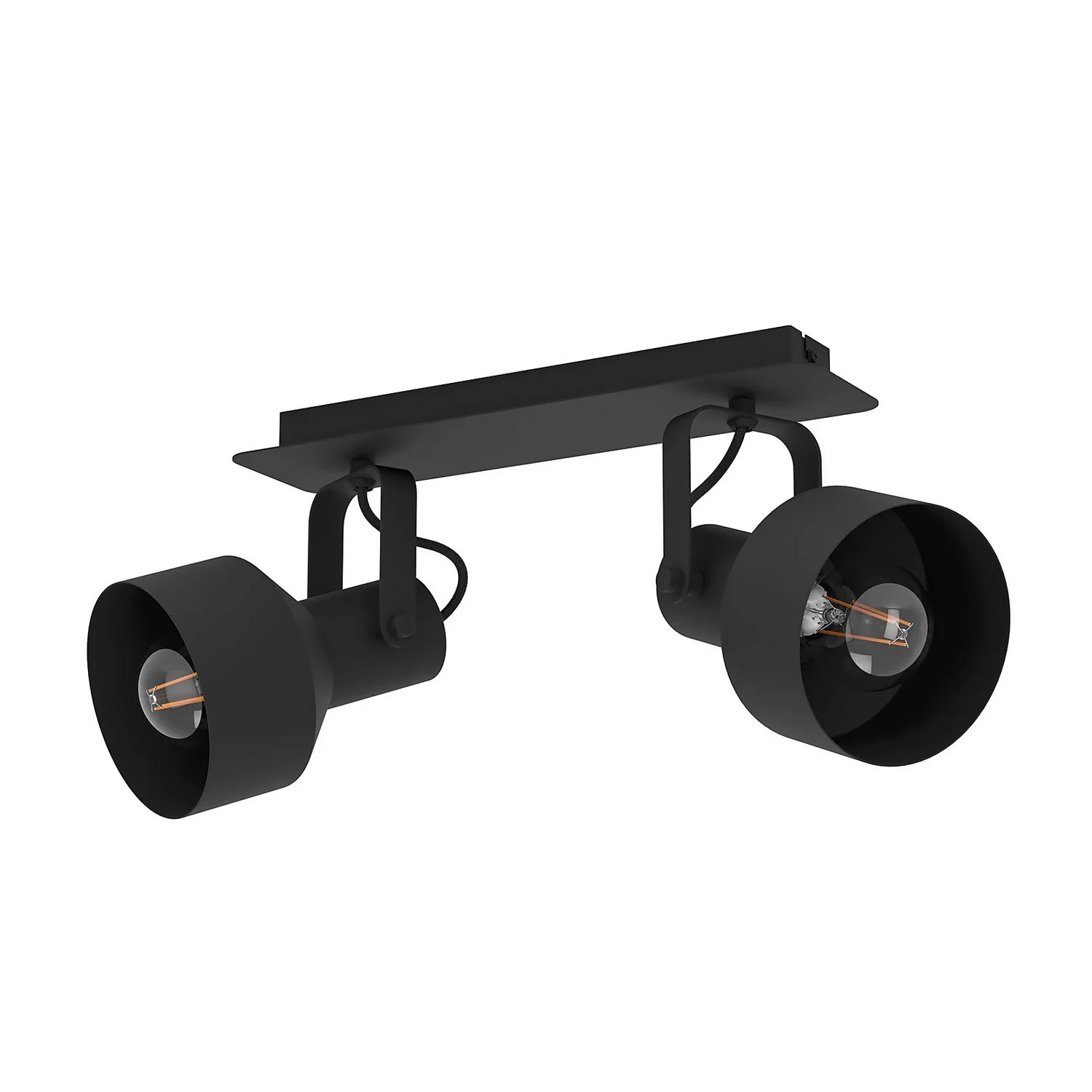 Eglo Casibare 2 Lamp Spotlight - Black 4 Eglo Casibare 2 Lamp Spotlight - Black - Image 2