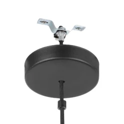 Eglo Alderney Pendant Ceiling Light - Black & Natural 12 Eglo Alderney Pendant Ceiling Light - Black & Natural -Chic Lighting Store 14302952 5735038223305116