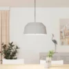 Eglo Contrisa Pendant Ceiling Light - Light Grey 1 Eglo Contrisa Pendant Ceiling Light - Light Grey -Chic Lighting Store 14302954 1435038224050778