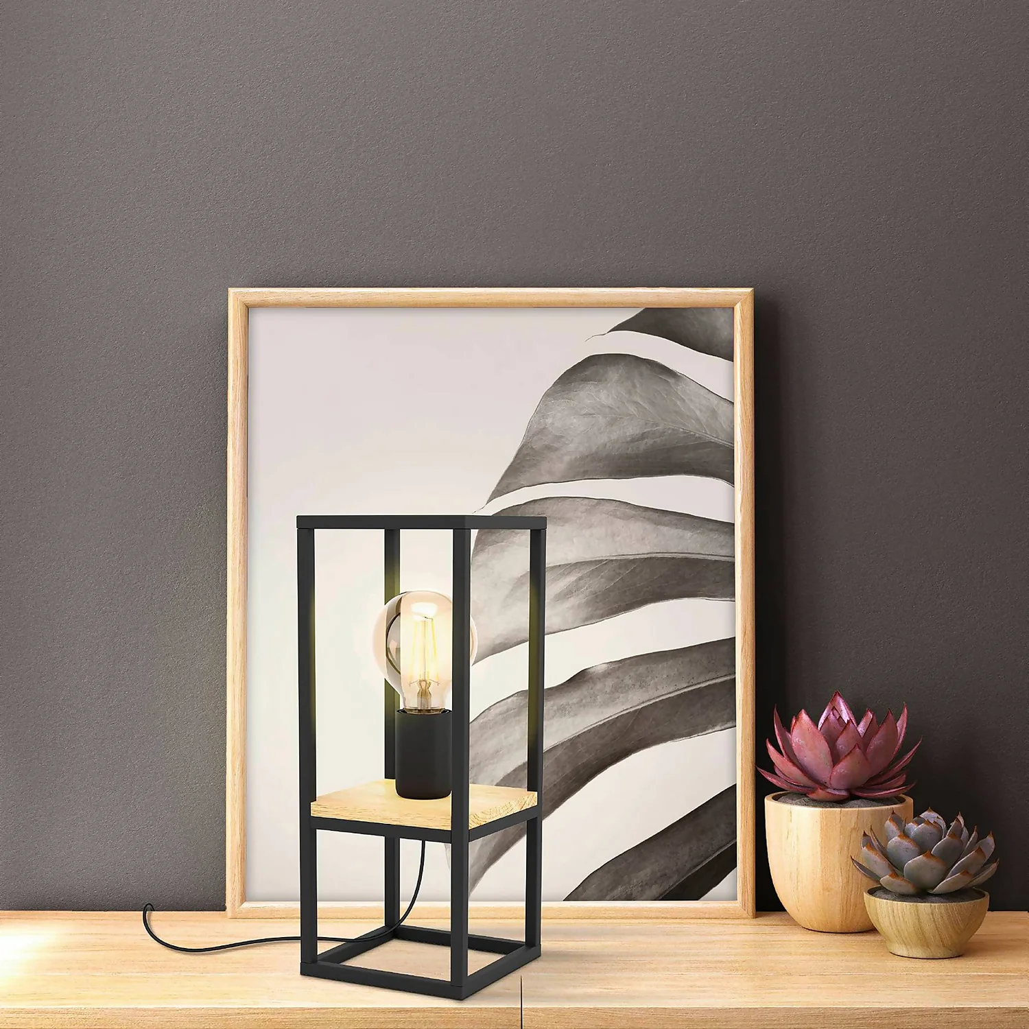 Eglo Libertad Table Lamp - Black 5 Eglo Libertad Table Lamp - Black - Image 3