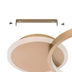 Eglo Gafares Connect Smart Flush Ceiling Light - Gold 8 Eglo Gafares Connect Smart Flush Ceiling Light - Gold -Chic Lighting Store 14302965 1915038223724825