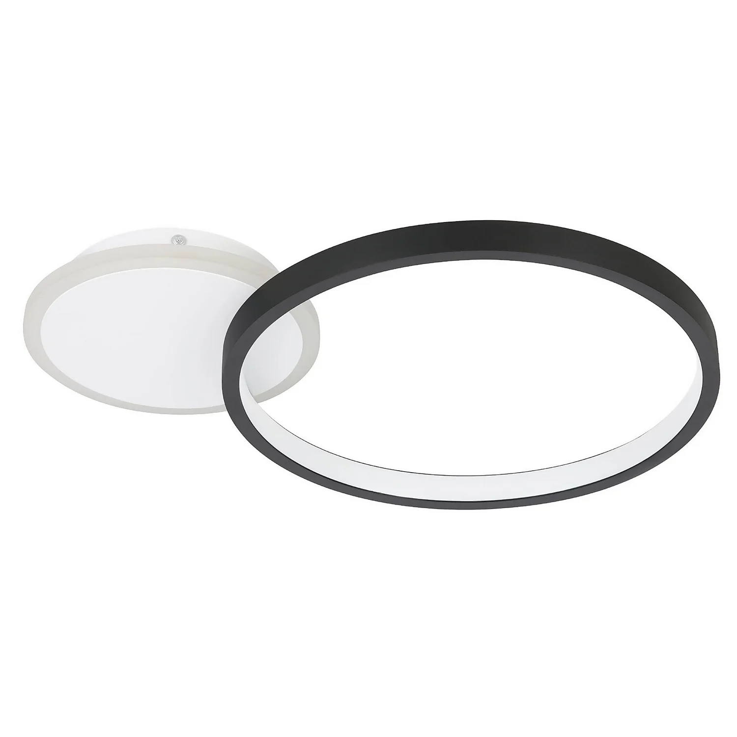 Eglo Gafares Connect Smart Flush Ceiling Light - Black 4 Eglo Gafares Connect Smart Flush Ceiling Light - Black - Image 2