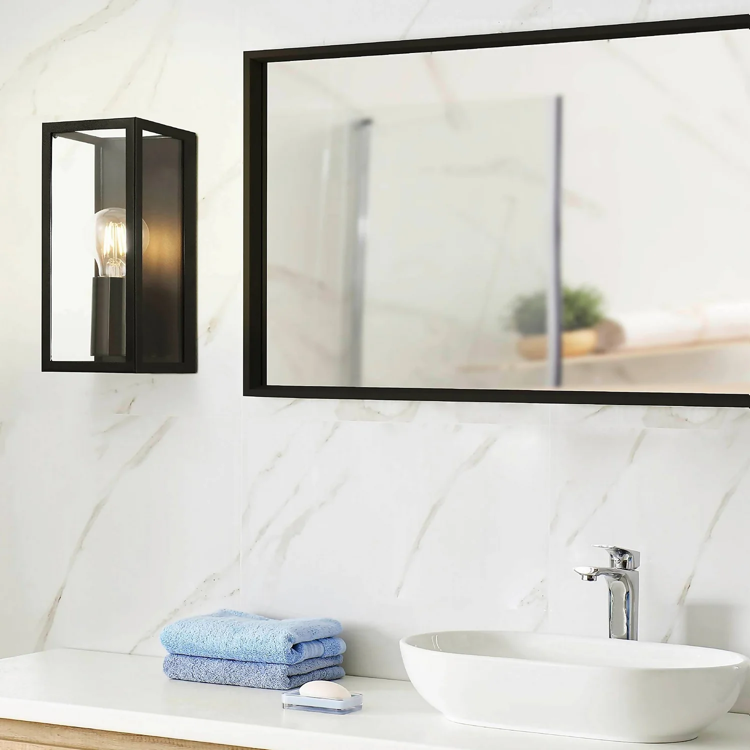 Eglo Amezola Bathroom Wall Light 3 Eglo Amezola Bathroom Wall Light