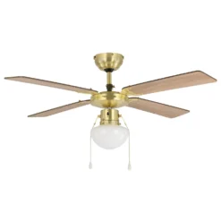 Eglo Fortaleza Ceiling Fan With Light - Bronze & Wood 9 Eglo Fortaleza Ceiling Fan With Light - Bronze & Wood -Chic Lighting Store 14742122 9365052700219473